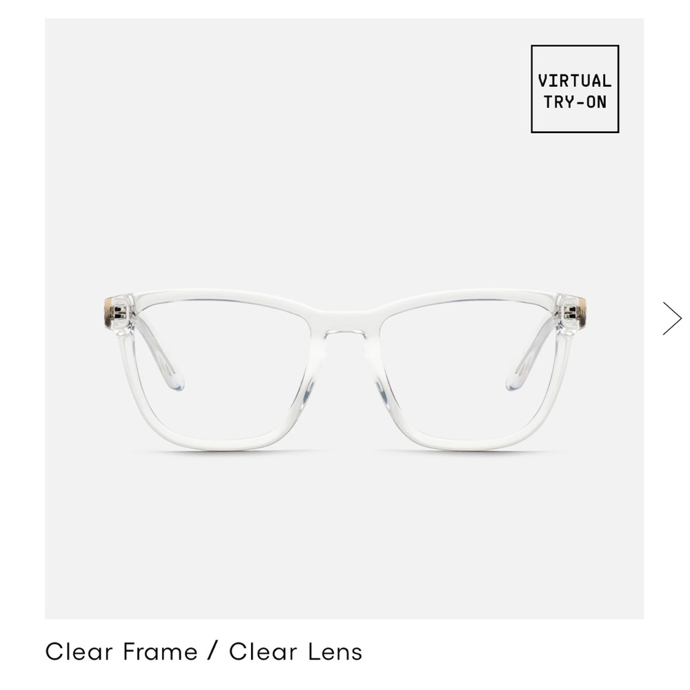 Quay Clear HARDWIRE BLUE LIGHT glasses